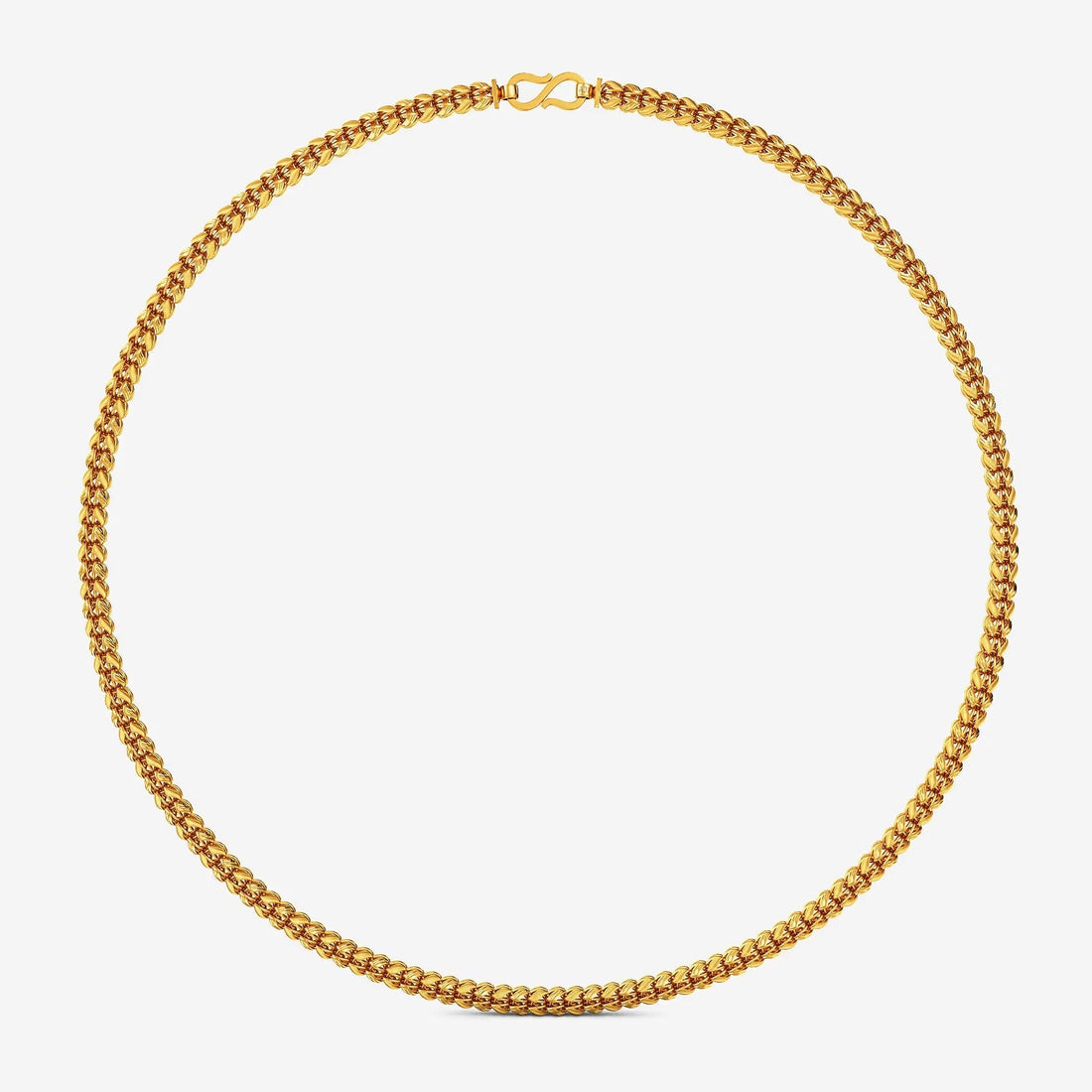 Artisan Texture Mens Gold Chain